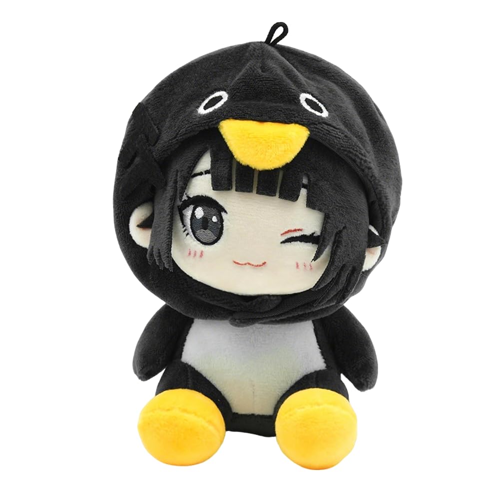 Zhongkaihua 15CM Gugugaga Penguin Pendant Plush The Endmin Anime Pillow Cushion PP Cotton Car Bag Home Keychain Decoration Pendant Ornament