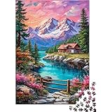 ■❤UN CADEAU IDÉAL pour les adultes. Il peut s'assembler seul pour s'offrir un moment à soi, ou à plusieurs pour partager un moment de convivialité en famille ou entre amis. Ce intéressant puzzle de 1000 pièces plaira à des puzzleurs entraînés. Un cadeau parfait pour toutes les occasions : Noël, un anniversaire ou juste pour le plaisir !