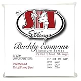 s.i.t. String bec6th Buddy Emmons-Pedal Steel c6th Tuning Gitarre String