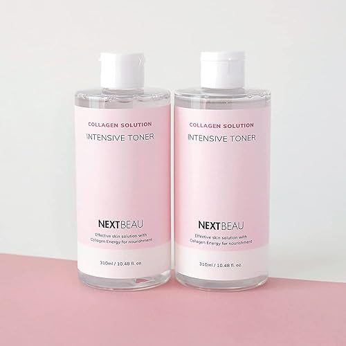 Miniatura 4 de Tónico intensivo con solución de colágeno 7.10 onzas líquidas Tónico facial de colágeno coreano para el cuidado de la piel coreano, tóner facial