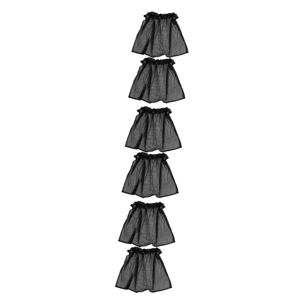 SOLUSTRE 6 Piezas Sombra de la Ventana del Coche Lado de Sombra atrapasol para sombrilla Car Window Shade cortinillas para Coche Parasol de Coche Cortina de la Ventana del Lado de la Sombra