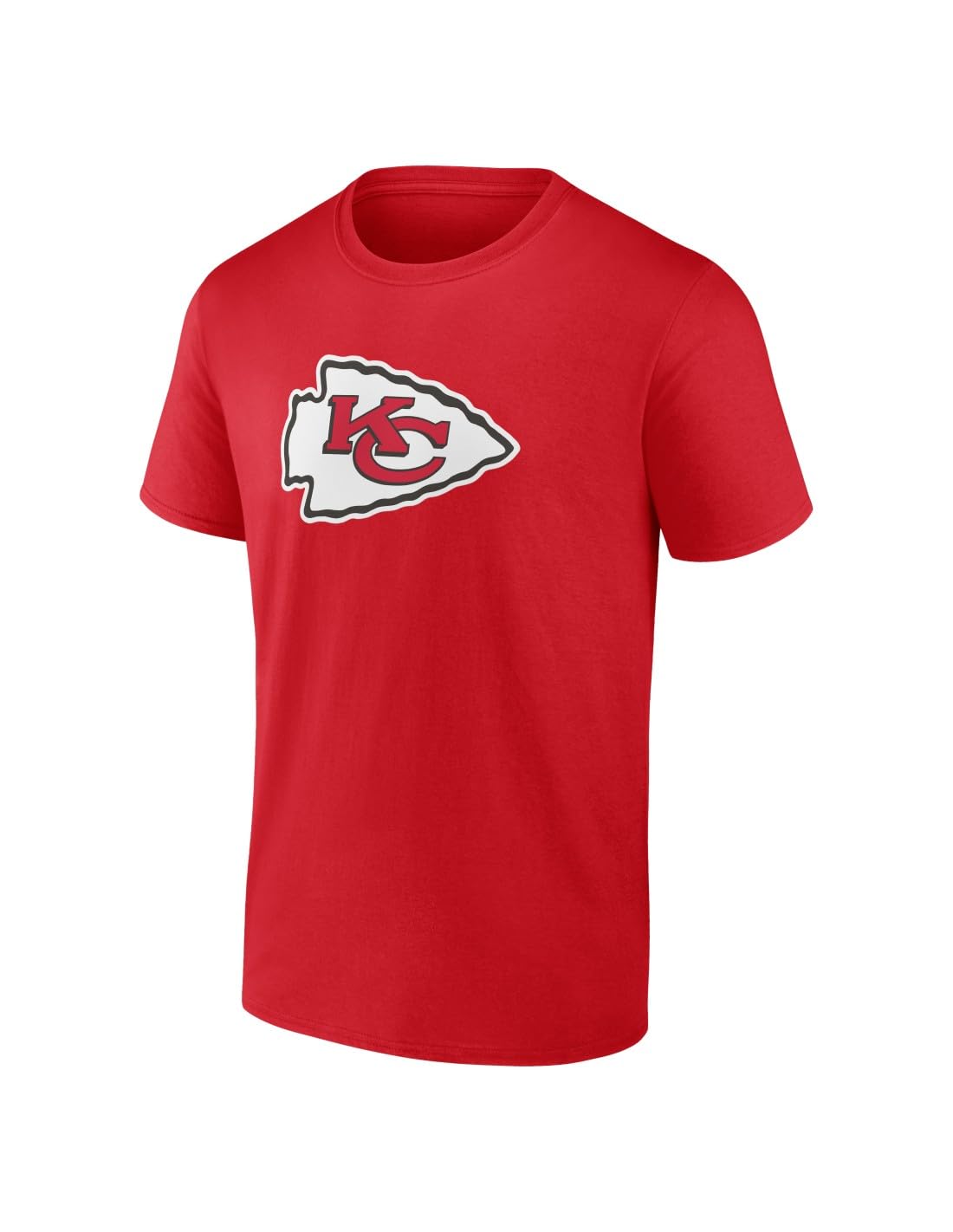 Kansas City Chiefs NFL T-Shirt Primary Logo Graphic Red or Black, black, L