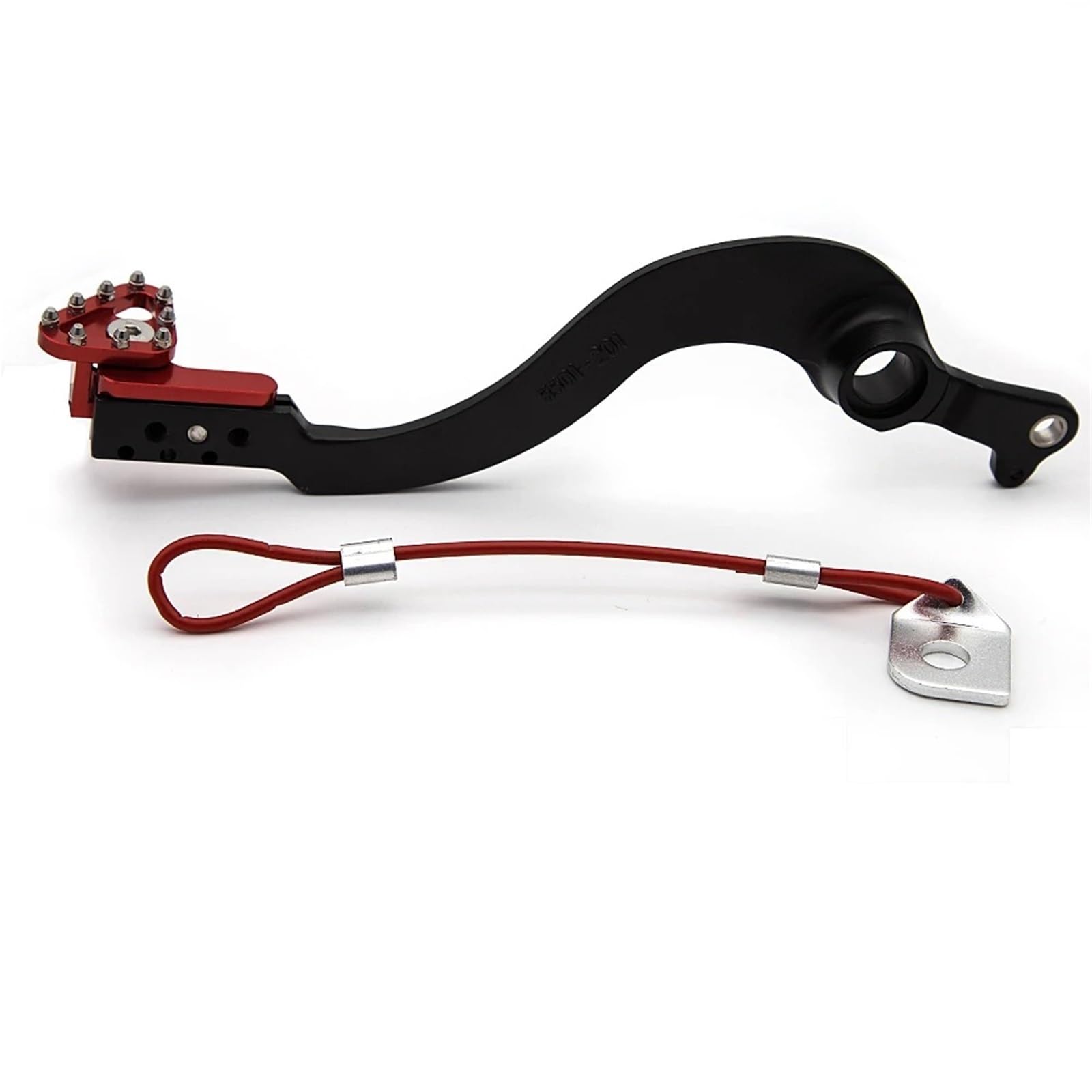 PDAAZVG Brake Lever Handle for CRF250R CRF450R CRF450RX CRF250RX CRF250X CRF450X CRF 250 450 R RX X 450R 2004-2023 CNC Aluminum Rear Brake Lever Motorcycle Lever Blades