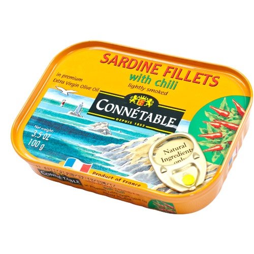Sardine Fillets with Chili 1 can, 3.5 oz Grocery