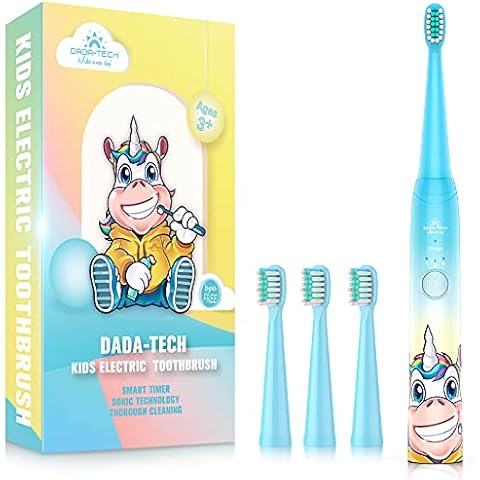Cepillo de dientes eléctrico para niños con diseño de unicornio Cover