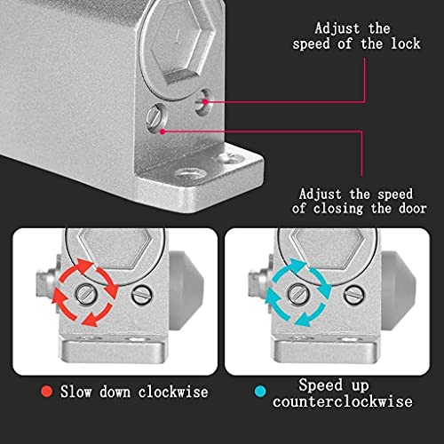 Fecho de porta de mola Fecho de porta automático ajustável Mola hidráulica Fecho de porta de serviço