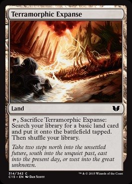 Magic: the Gathering - Terramorphic Expanse (314/342) - Commander 2015