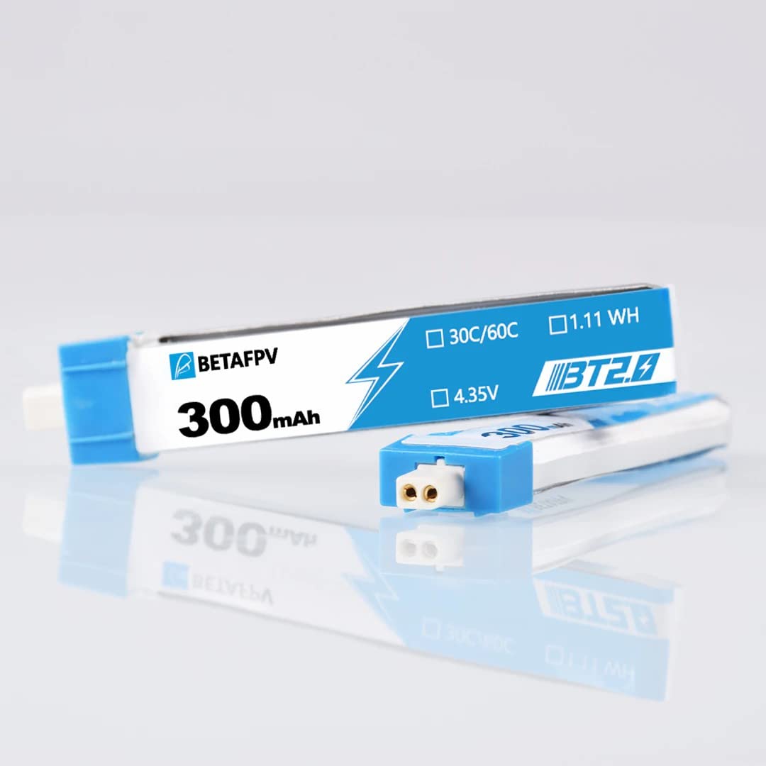BETAFPV ドローン 4プロペラ 300mAhバッテリー8個付き