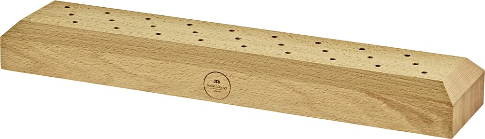 Sonic Energy Therapie Stimmgabel Halter, 27er (TTF-HOLDER-27) | Ständer für 27 Sonic Energy Stimmgabeln der TTF-Serie, 46,58 x 10,39 x 5 cm, 1581 g, Buchenholz