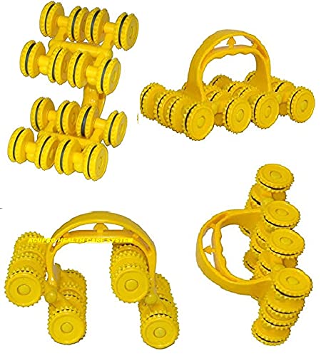 Acupro Health Care System Acs Body Massager For Pain Relief Acupressure Massager Acupressure Roller Massager Acupressure Wheel Massager Pyra Point Magnetic Yellow (B09GFZGS17) Amazon Price History, Amazon Price Tracker