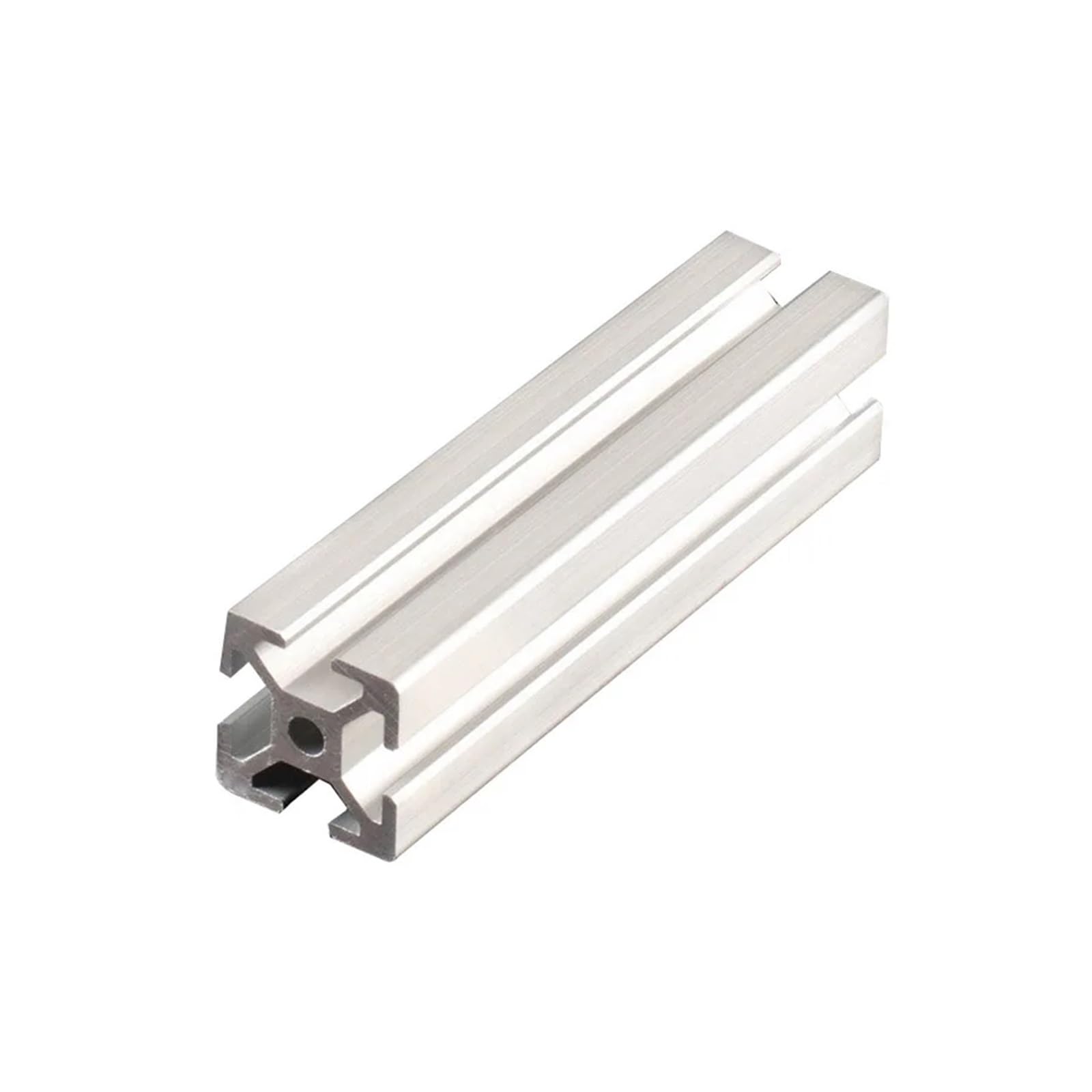 Perfil de aluminio ranura en T europeo 1515 con agujero de 3,3mm para deslizamiento suave 3