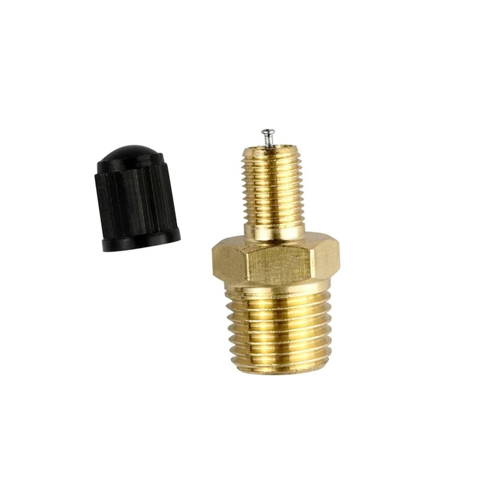 Valves de pneu M8 en laiton massif durables pour jantes auto