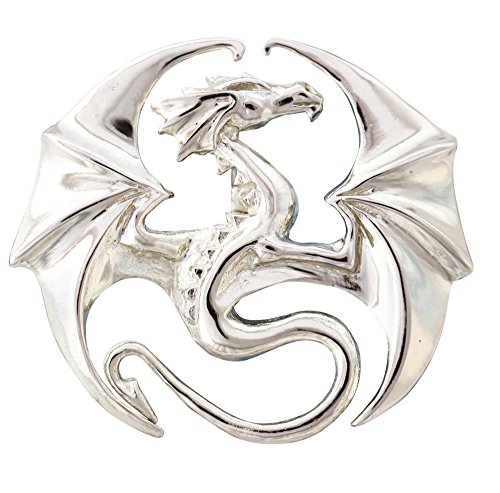 Collar de dragón de Anne Stokes en plata, el regalo místico ideal