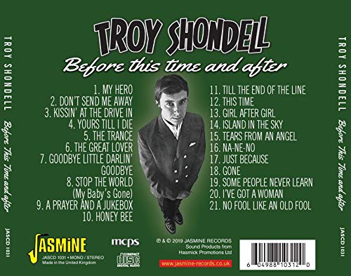 Before This Time And After - The Best Of Troy Shondell ORIGINAL RECORDINGS REMASTERED image 4