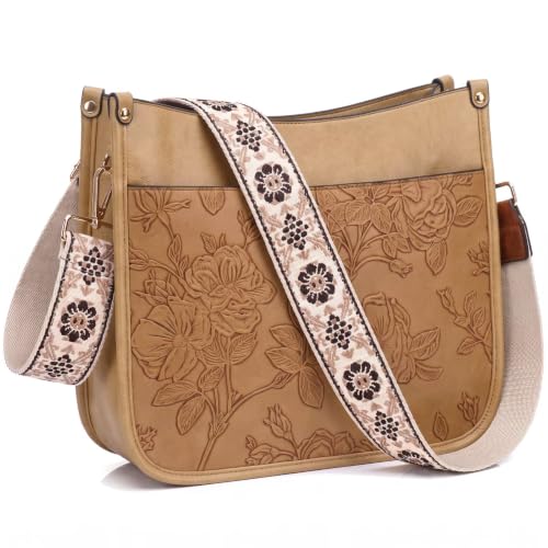 Image of AUYOCO Vegan Leather Crossbody Bags for Women Purse Shoulder Bag