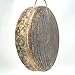 NYTFHMS Chinese Gong, with Traditional Aged Look, Hand Selected for Quality, Beautiful Wash, Calming Sound for Healing, Meditation & Yoga,14inch