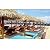 Artificial Thatch Tile, Simulation Thatch Plastic Thatch Anti-Rot Flame Retardant Gazebo Decoration Fake Thatch, 5 Colors (Color : B-6pcs, Size : 50x50cm)