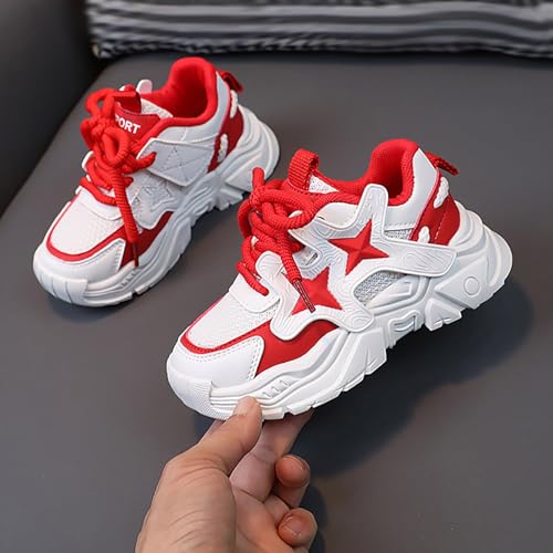 Kids Sneakers Lightweight Comfy Walking Shoes Girls Breathable Non Slip Outdoor Sports Soft Sole Tennis Shoes3