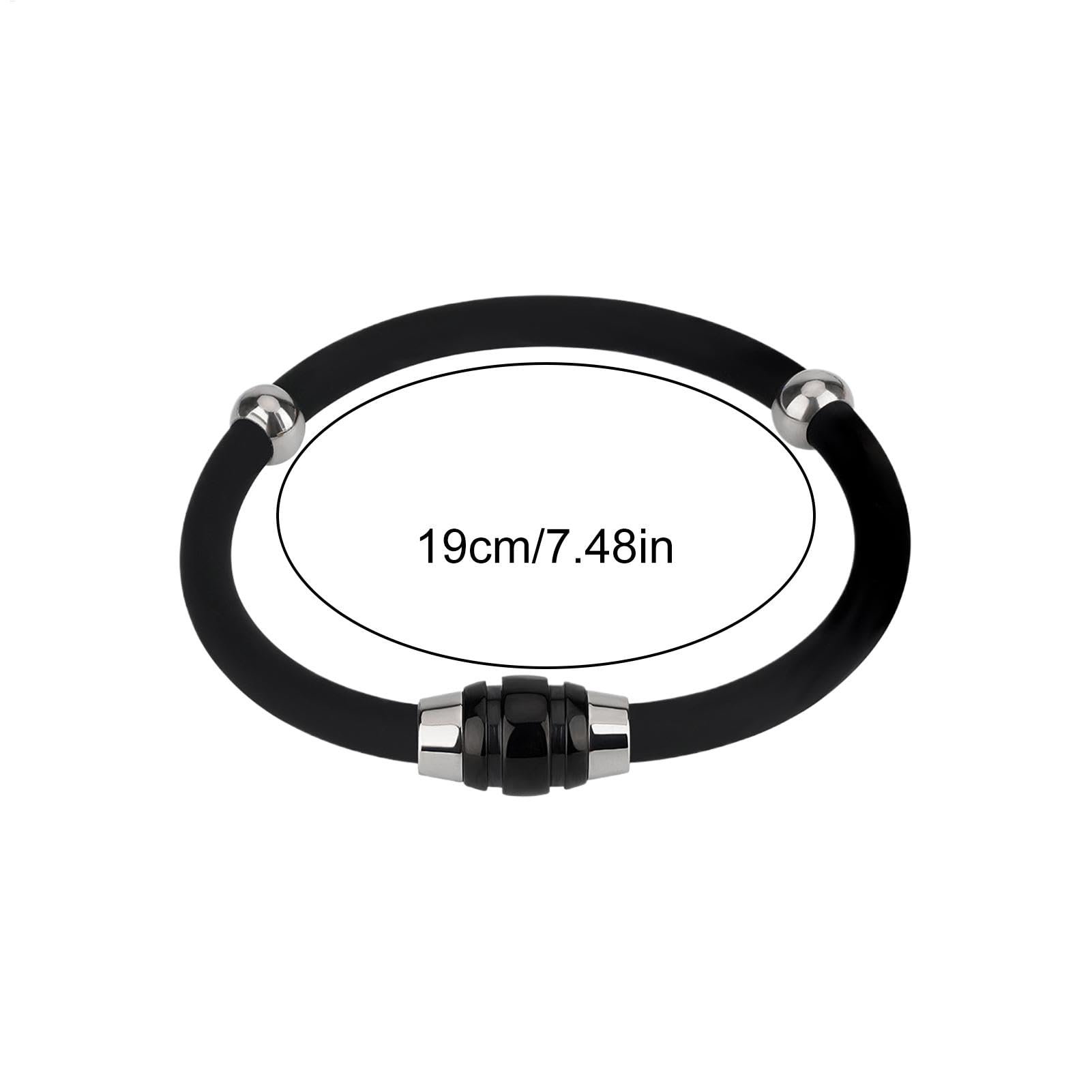 Bracciale antistatico – Braccialetto di rimozione elettrostatico, cinturino antistatico, cinturino per rimuovere elettricità statica, accessorio alla moda, cinturino sportivo in silicone impermeabile