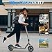 Electric Scooter,Powerful 500W Peak Motor,Max 22 Miles Long Range,Top Speed 19 MPH, 8.5