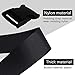RETON 50MM 10 Yardas Negro Correa de Nylon Correas + 10 Piezas...