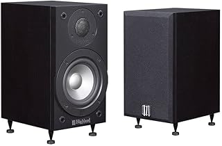 Pair of Highland Aingel 3201 Bookcase Speakers Black