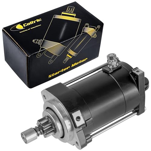 Caltric Starter Motor Compatible with Yamaha Marine Outboard 130 HP 130TLR 20" Remote 1997-2004 miniatura 1