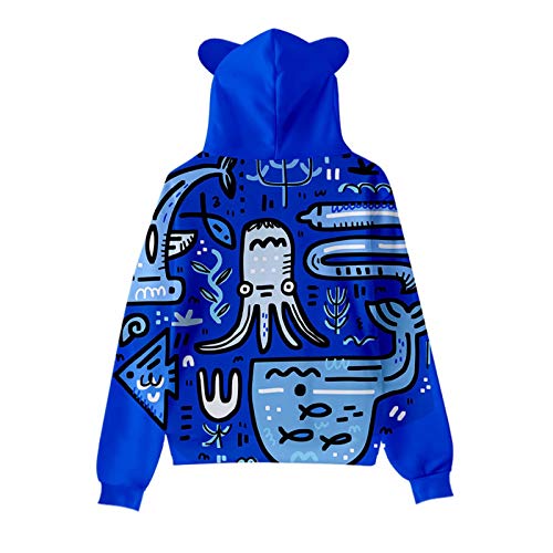 Buy Cartoon Animal Hoodie Sweatshirts Marine Animal Sweater for Kids