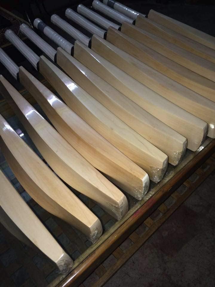Halloween Made English Willow Cricket Bat Grade 1 Big Edges 40-45 MM Sweet Spot by Dream Land & Greenfild