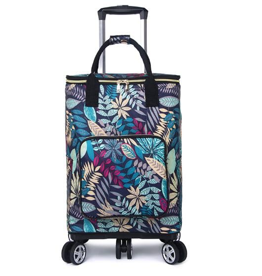 5-Wheeled Household Grocery ， Small Pull cart, Folding Rod Shopping cart（CLL5）