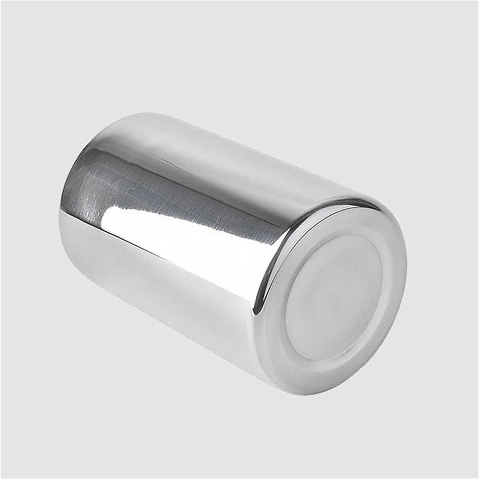 Cubo de hielo para bares domésticos Cubo de hielo de doble pared de acero inoxidable con aislamiento térmico, contenedor redondo, Enfriador de hielo for vino, armario de cerveza, herramienta de cocina