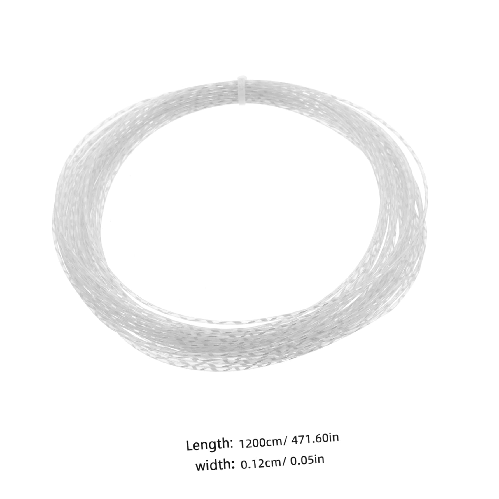 Toddmomy Long Length Badminton Racket String Nylon Thread Replacement Bright Color Options Easy to Install and Maintain