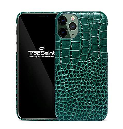 Trop Saint® Custodia in Pelle Lusso iPhone XS Max