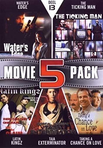 5 Movie Collection 13 ( Water's Edge / The Ticking Man / Latin Kingz / Mortal Kombat: Taja Exterminator / Taking a Chance on Love ) [ NON-USA FORMAT, PAL, Reg.2 Import - Netherlands ]
