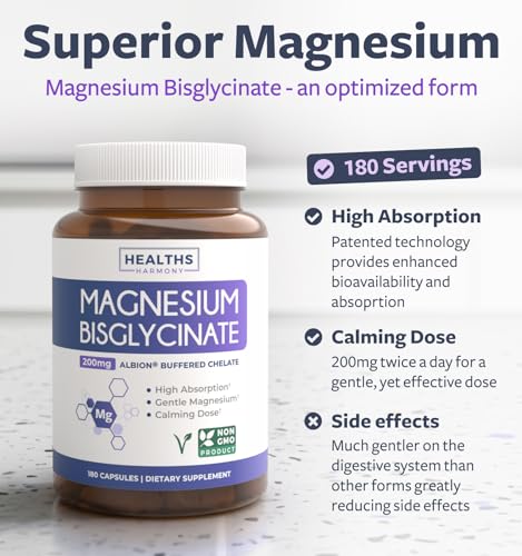 Healths Harmony Magnesium Bisglycinate Capsules