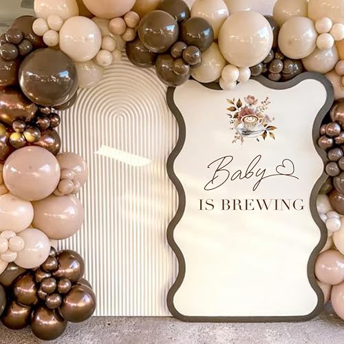 Vinilo decorativo coffee para baby shower 10x20 in miniatura 7