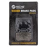NICHE Brake Pad Set for Yamaha FZ1 5LV-W0046-50-00 Rear Organic