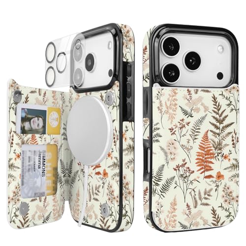 uCOLOR for iPhone 17 Pro Wallet Case Magsafe with Card