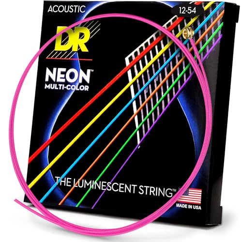 Cordes guitare acoustique DR String MCA-12 Multi-Color pour ne plus se tromper de corde