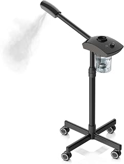Professional Ionic Facial Steamer, Hot Mist Steam Machine With Hot Mist, Mist Face Steamer Salon Spa Beauty Skin Care Equipment, 30 Minute Timing Design, For Facial Deep Cleansing