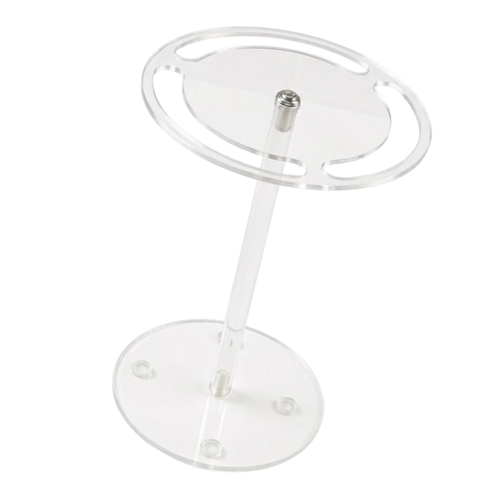 FGDTREE Rotating Sunglasses Display Stand Acrylic Countertop Eyewear Organizer, 360 Access Storage Rack for Vanity Retail Desk Rotating Sunglasses Holder