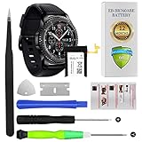 Akku für Samsung Gear S3 Frontier (SM-R760), Abtter für Samsung Gear S3 Classic SM-R770 BR760 R765 EB-BR760ABE GH43-04699A mit professionellen Reparaturwerkzeugen