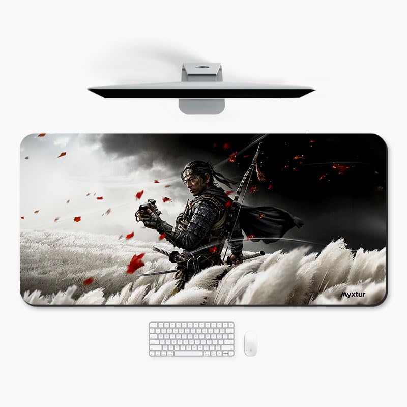 Myxtur Ghost of Tsushima Warrior Resolve Gaming Desk Mat (XL) (B0CWPGXTFH) Amazon Price History, Amazon Price Tracker
