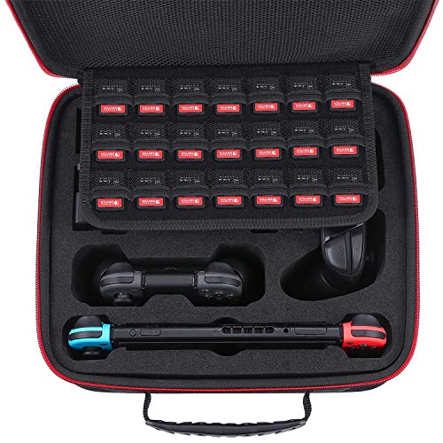 New-world-Storage-Bag-Carry-case-Travel-Case-Travel-Bag-Protective-Hard-Case-Deluxe-for-Nintendo-Switch-and-Switch-OLED-Also-for-Controller-Accessories