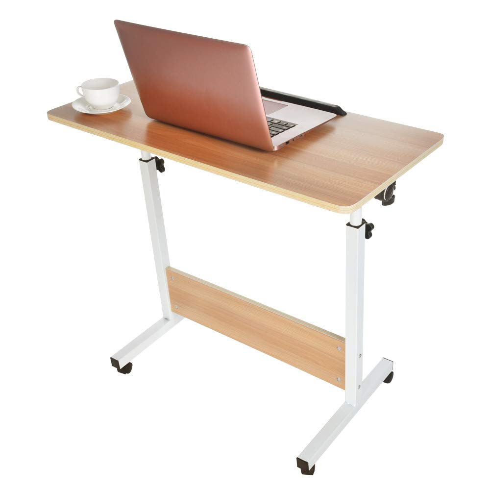 Small Computer Desk for Home Office Can Be Lifted and Folded Folding Computer Table 80cm40cm