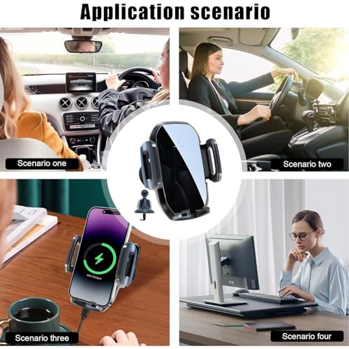 Cargador inalámbrico para salpicadero ideal en viajes largos 6