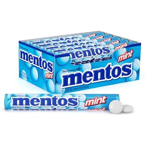 Mentos Peppermint Mints Pack of 15 Cover
