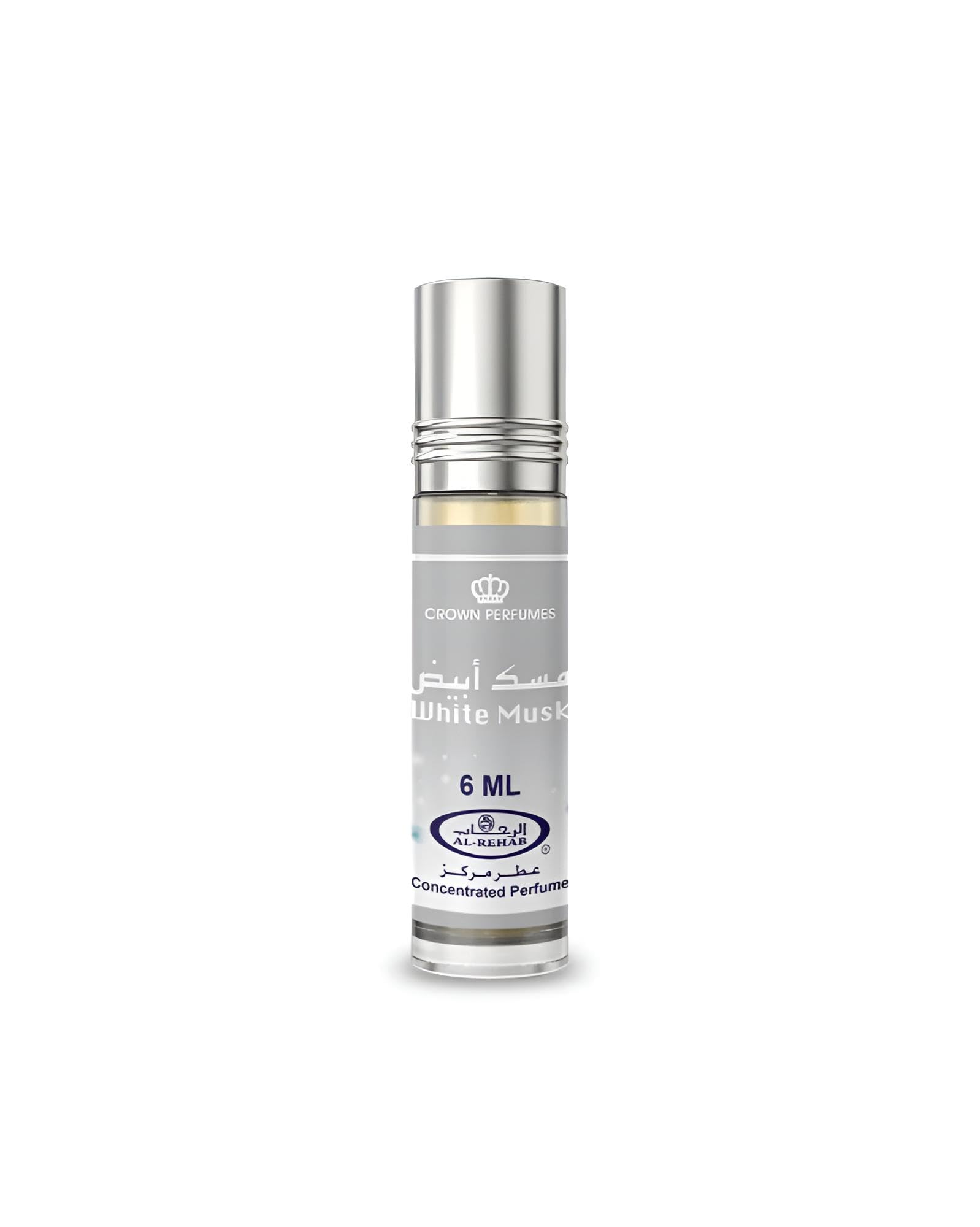 Almizcle Blanco Halal SIN ALCOHOL 6ML SUPERVENTAS Aceite Esencial Aceite de perfume - Calidad Óptima Fragancia Prime