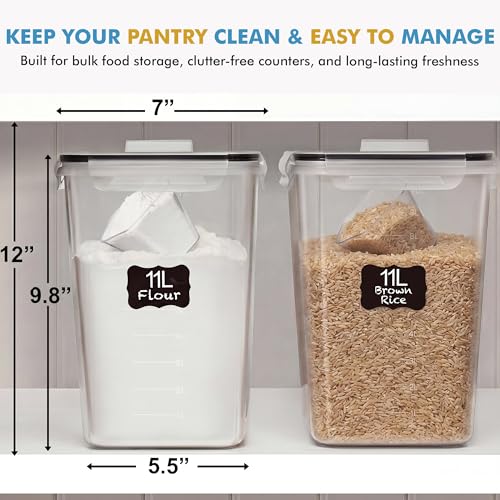 Shazo 11L Extra Large Storage Containers