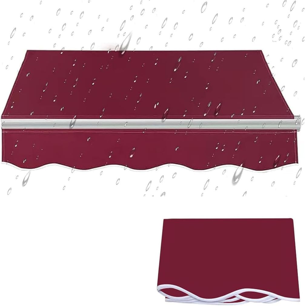 Toile de remplacement bâche en polyester imperméable pour terrasse